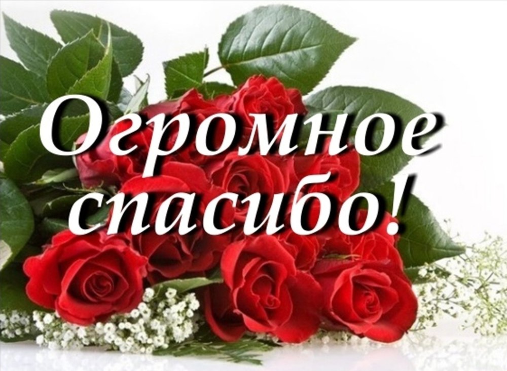 Благодарность за поздравления