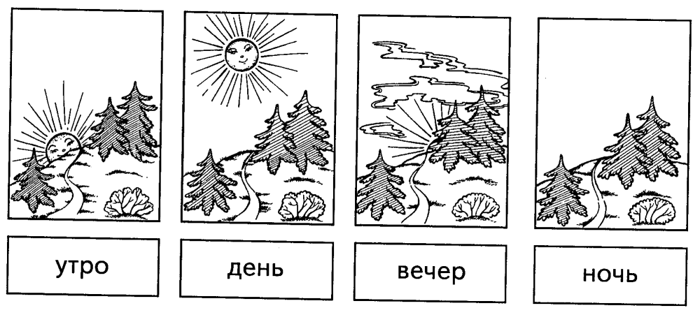 Дни недели для детского сада распечатать шаблоны