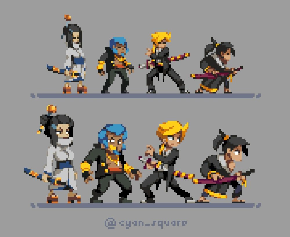 Katana Zero Zero спрайт