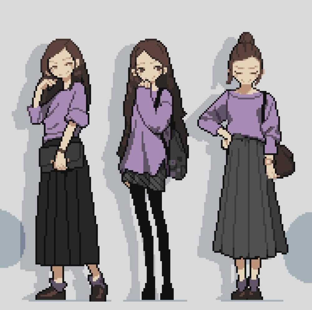 Pixel Art персонажи