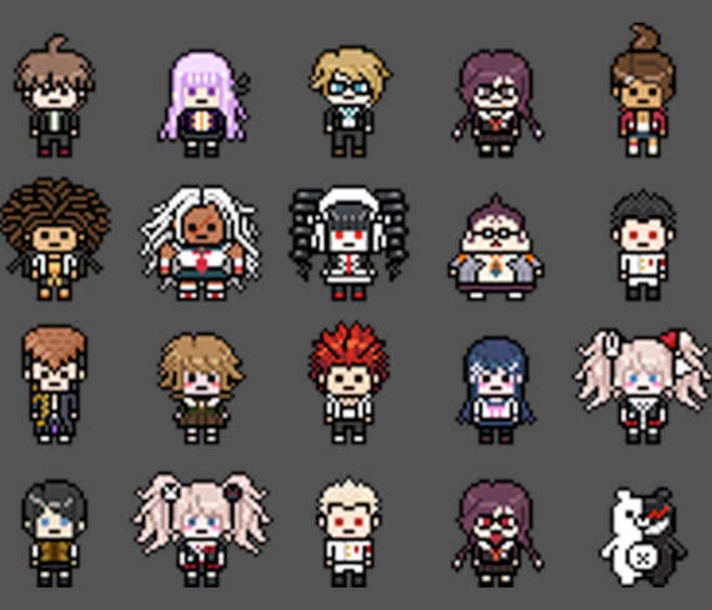 Sprite Sheet персонаж RPG