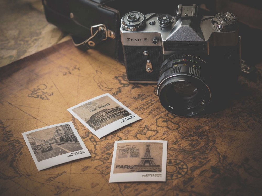 Фотоаппарат коллаж