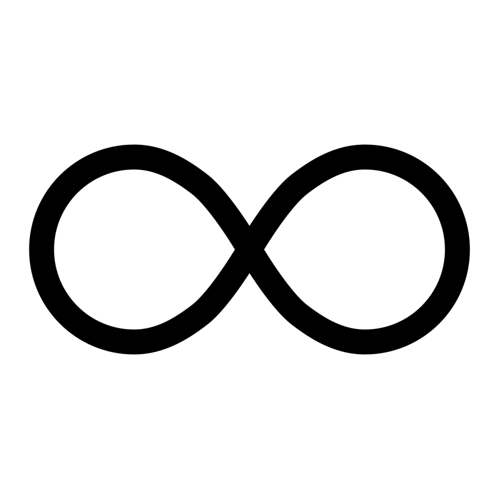 Знак бесконечности символ