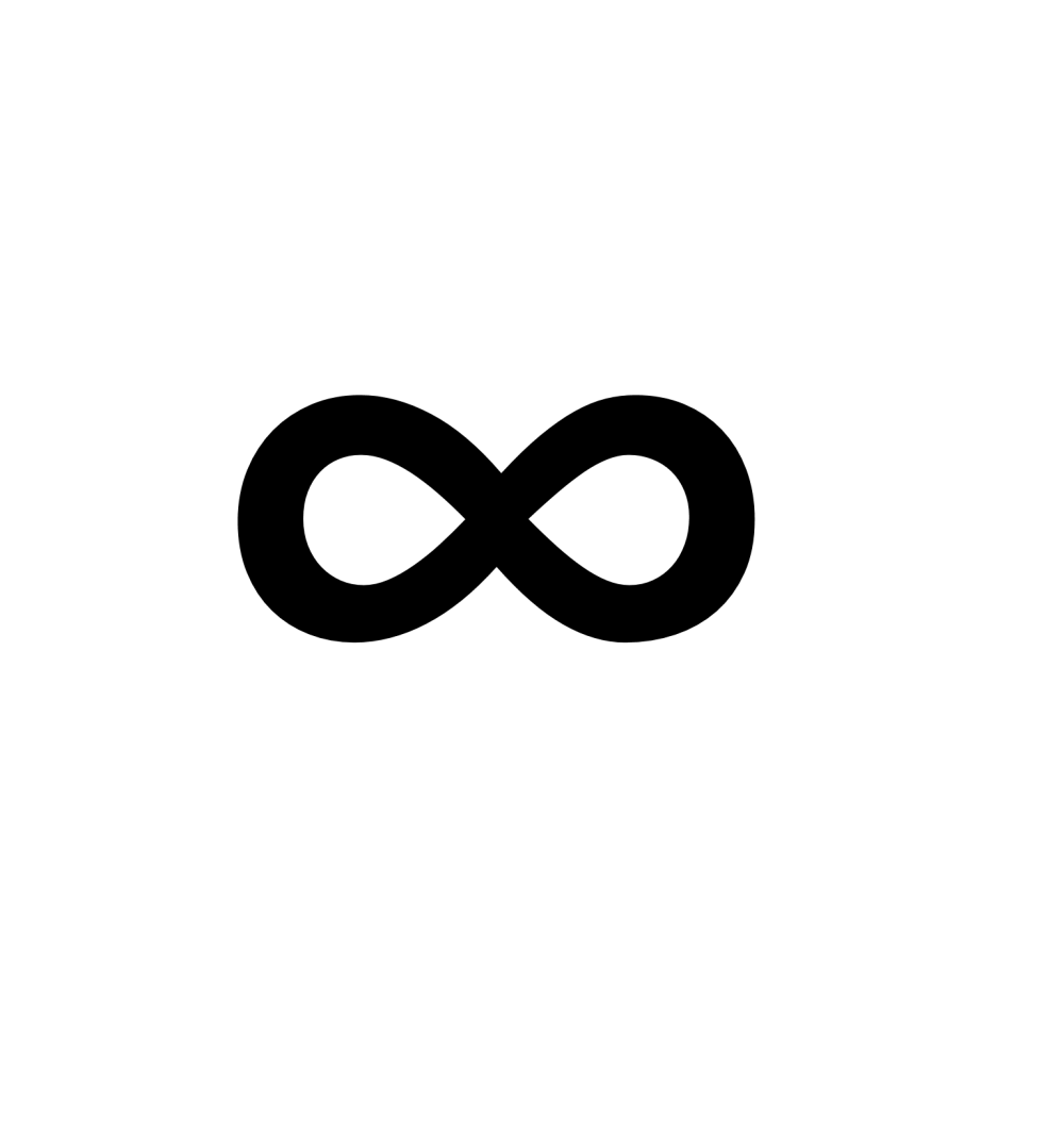 Знак бесконечности Love