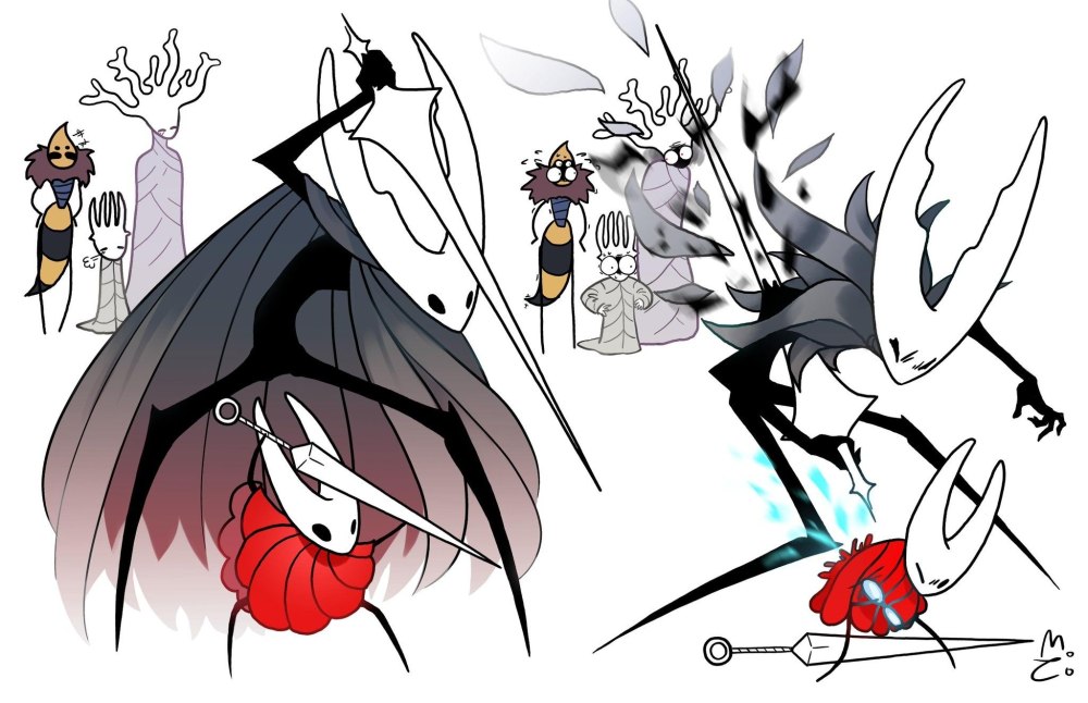 Hollow Knight полый рыцарь и Хорнет