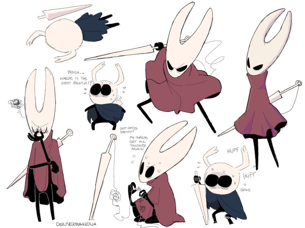Hollow Knight Хорнет и рыцарь любовь