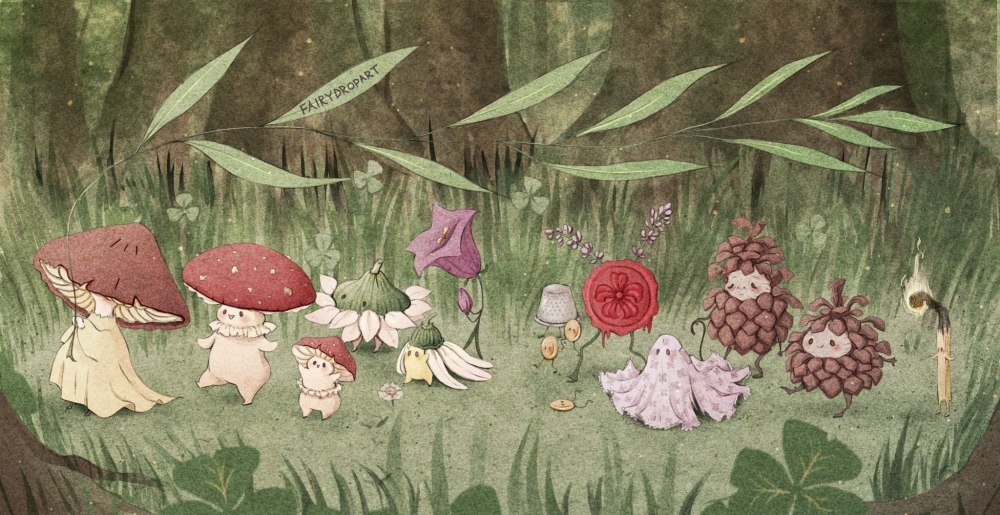 Fairydropart грибы