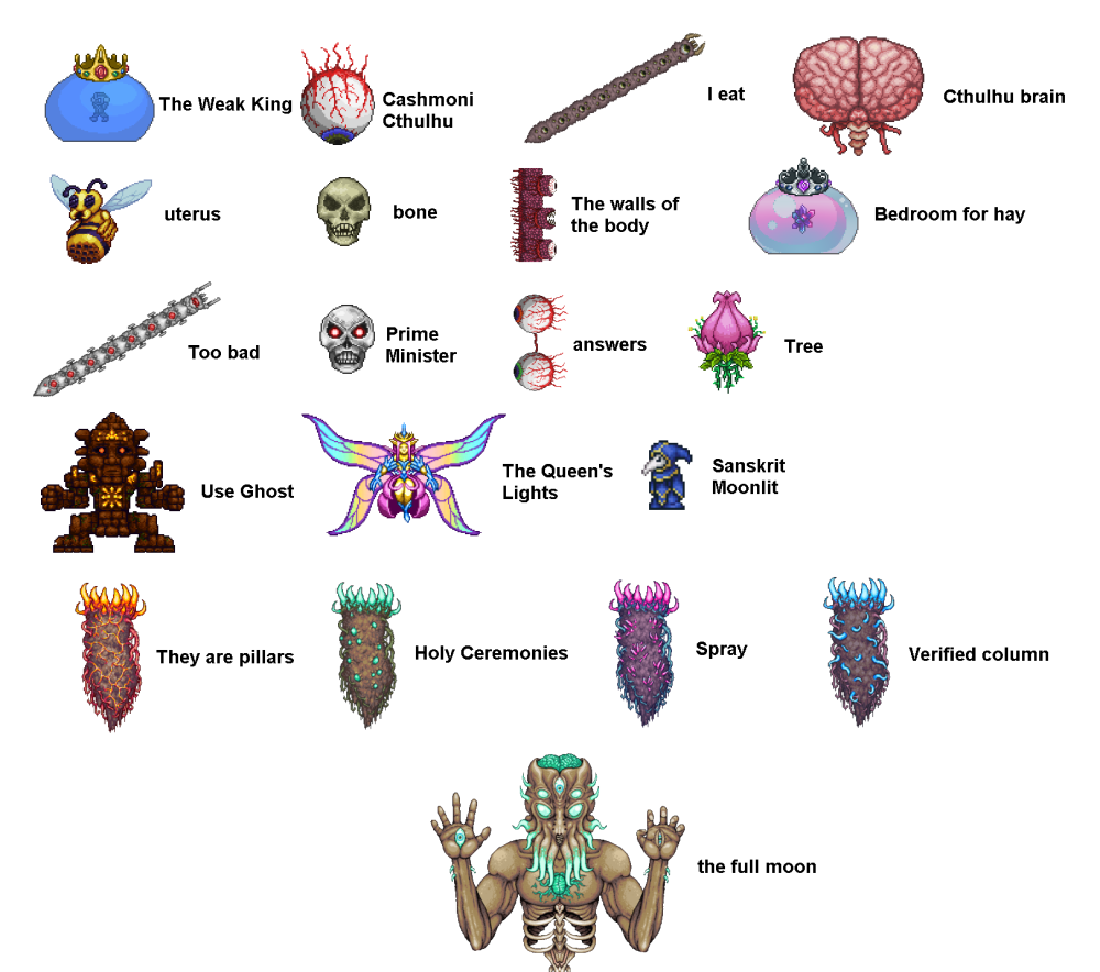 Terraria Король слизней босс