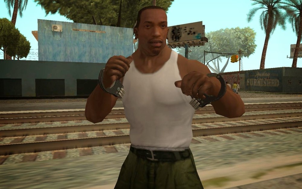 GTA San Andreas Карл Джонсон
