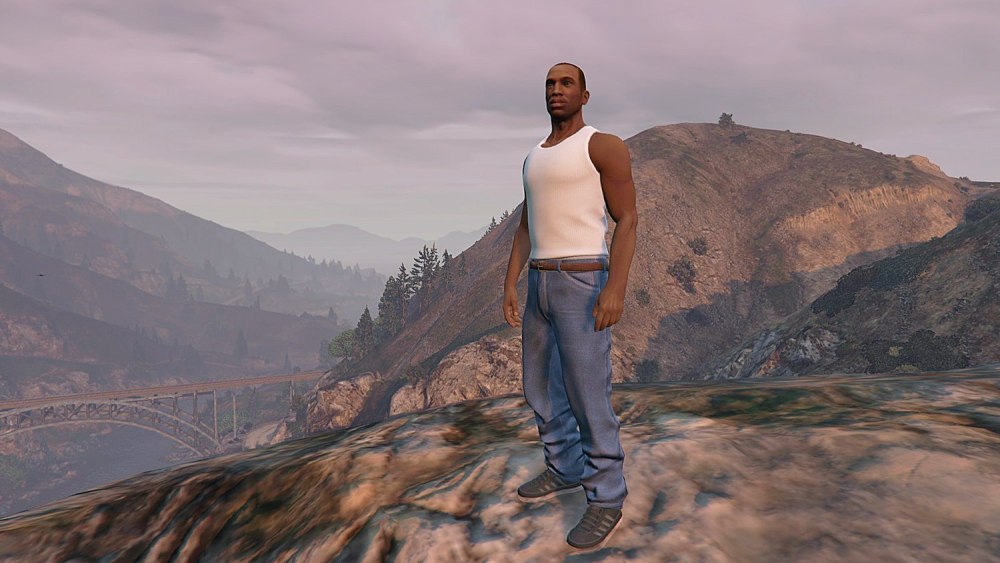 GTA San Andreas костюм фермера