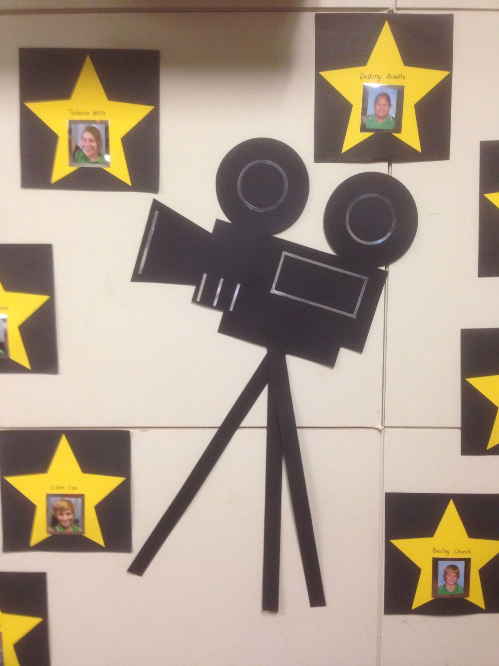 Украсить детский сад в стиле кинематографа