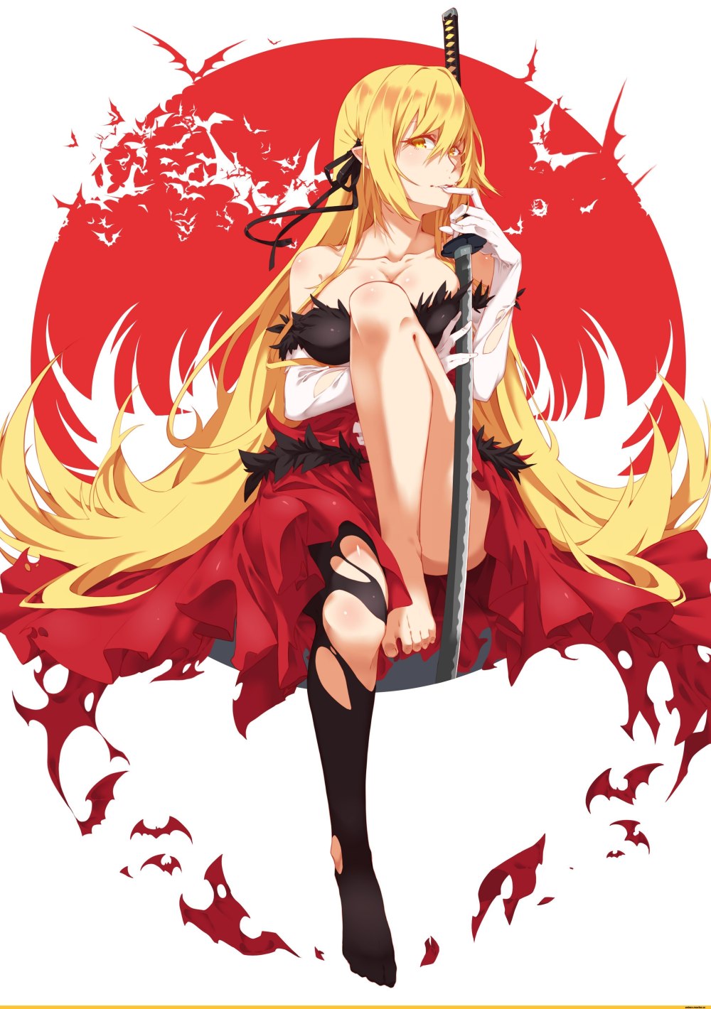 Kizumonogatari Шинобу