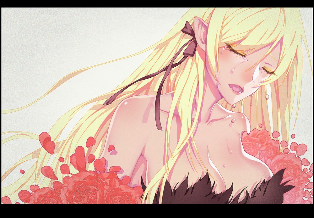 Аниме Kizumonogatari Шинобу