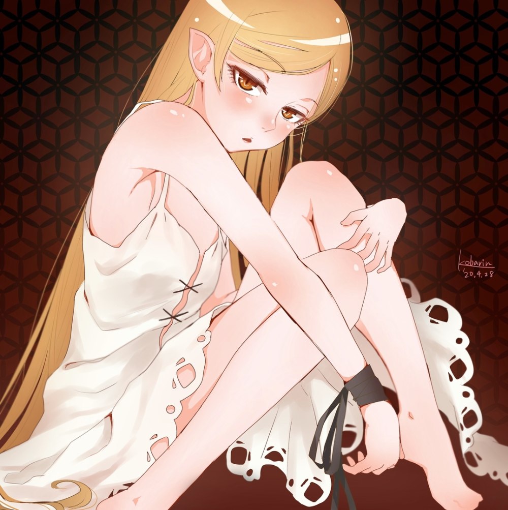 Аниме Kizumonogatari Шинобу