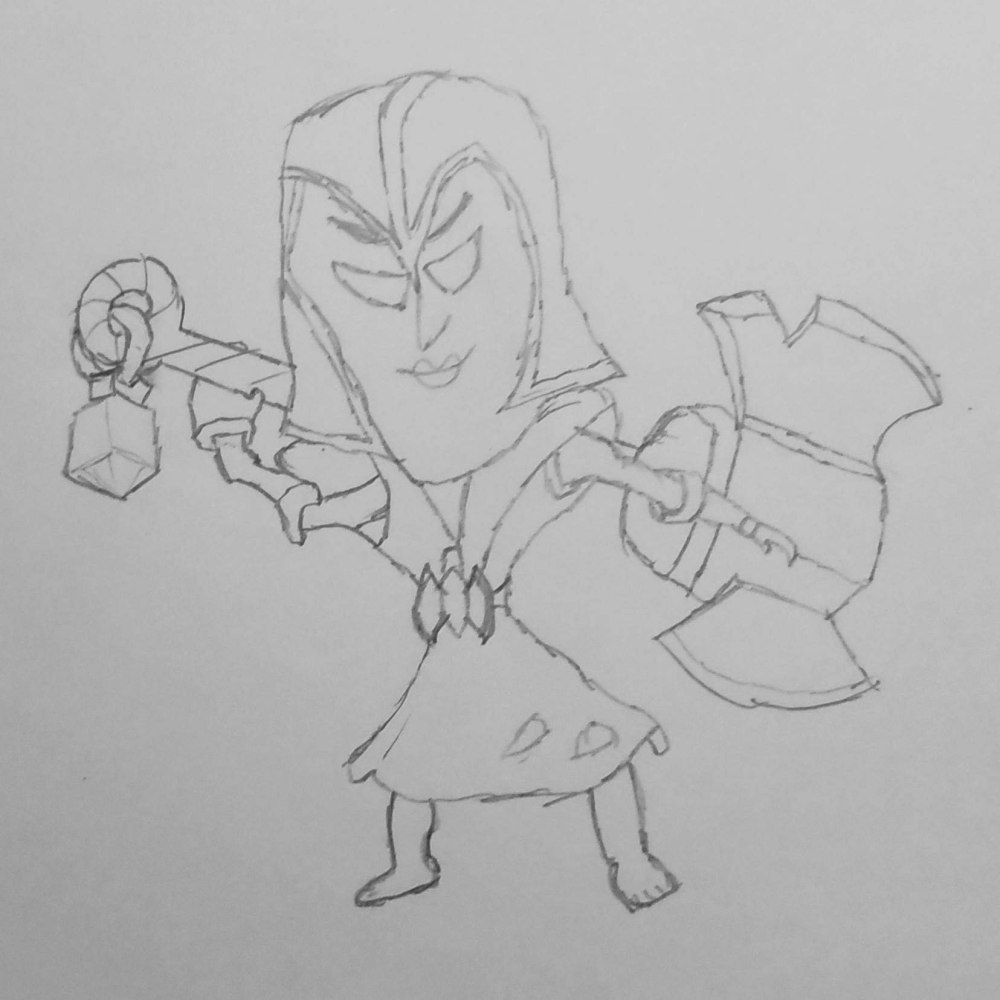 Ночная ведьма Мортис Brawl Stars