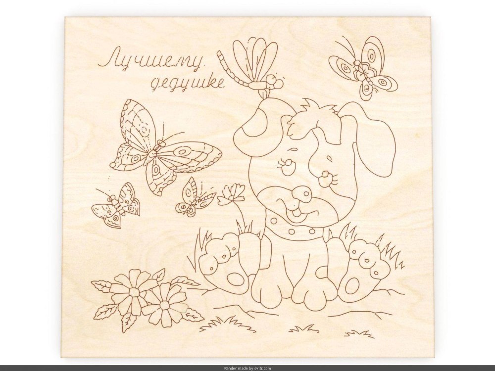 Рисунки для выжигания