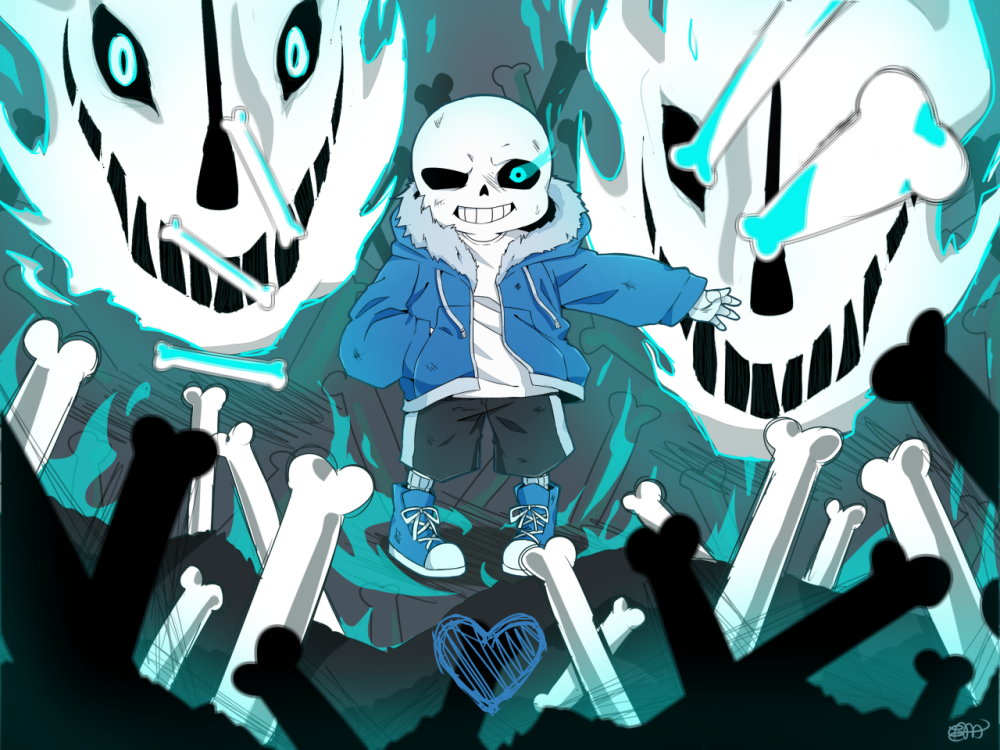 Санс Undertale Bad time