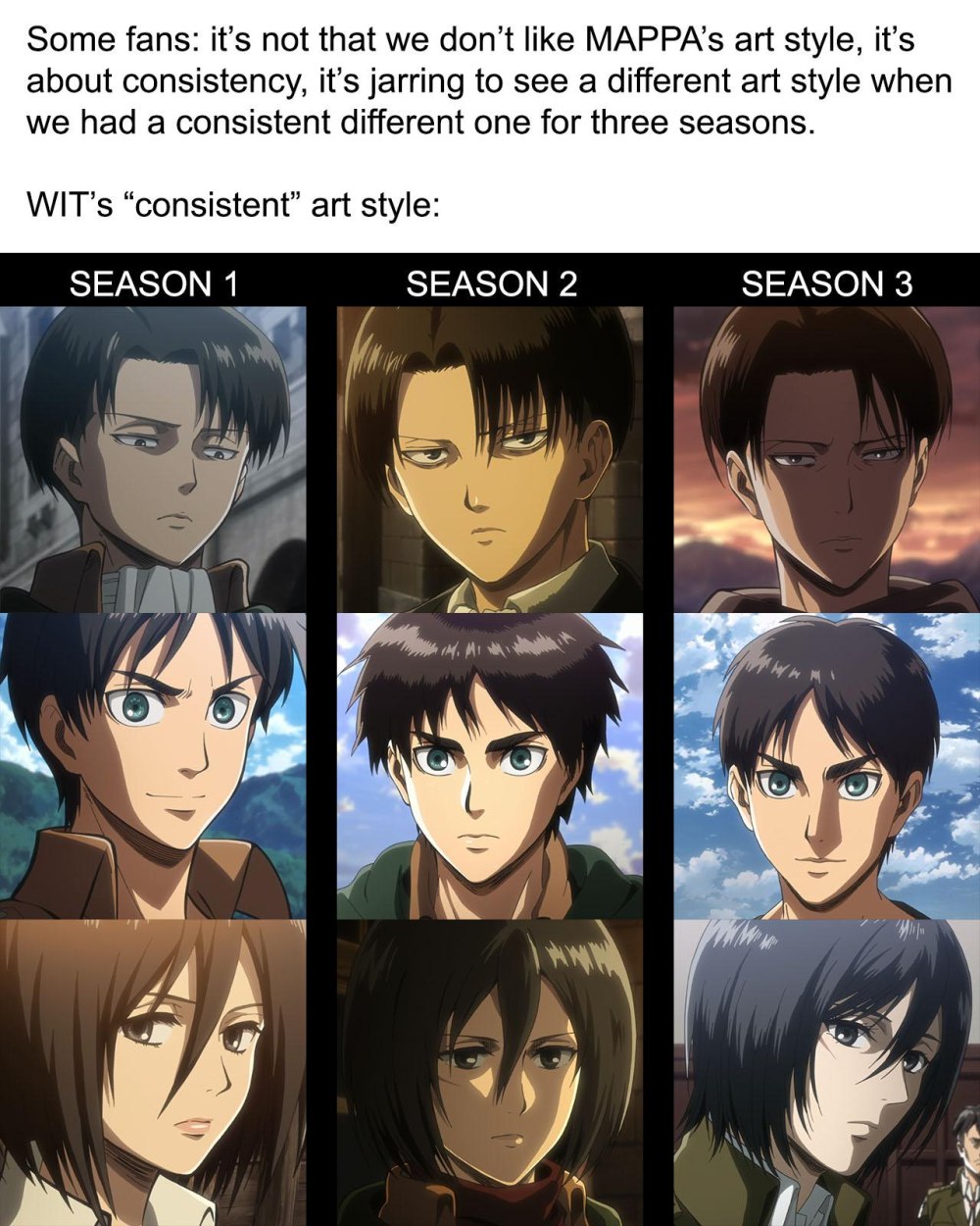 Survey Corps атака титанов