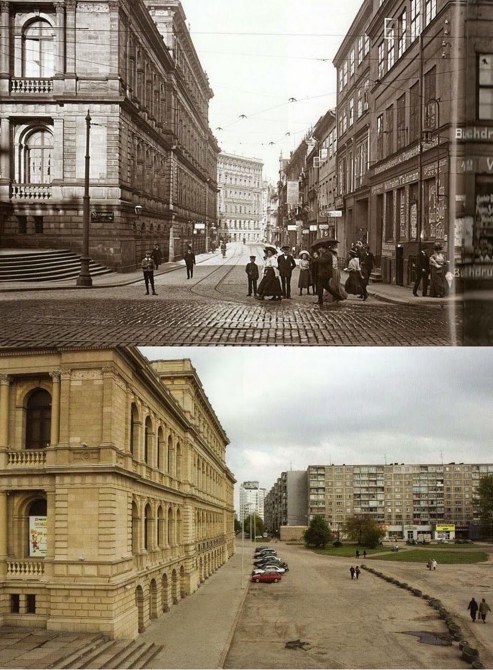 Москва раньше и сейчас