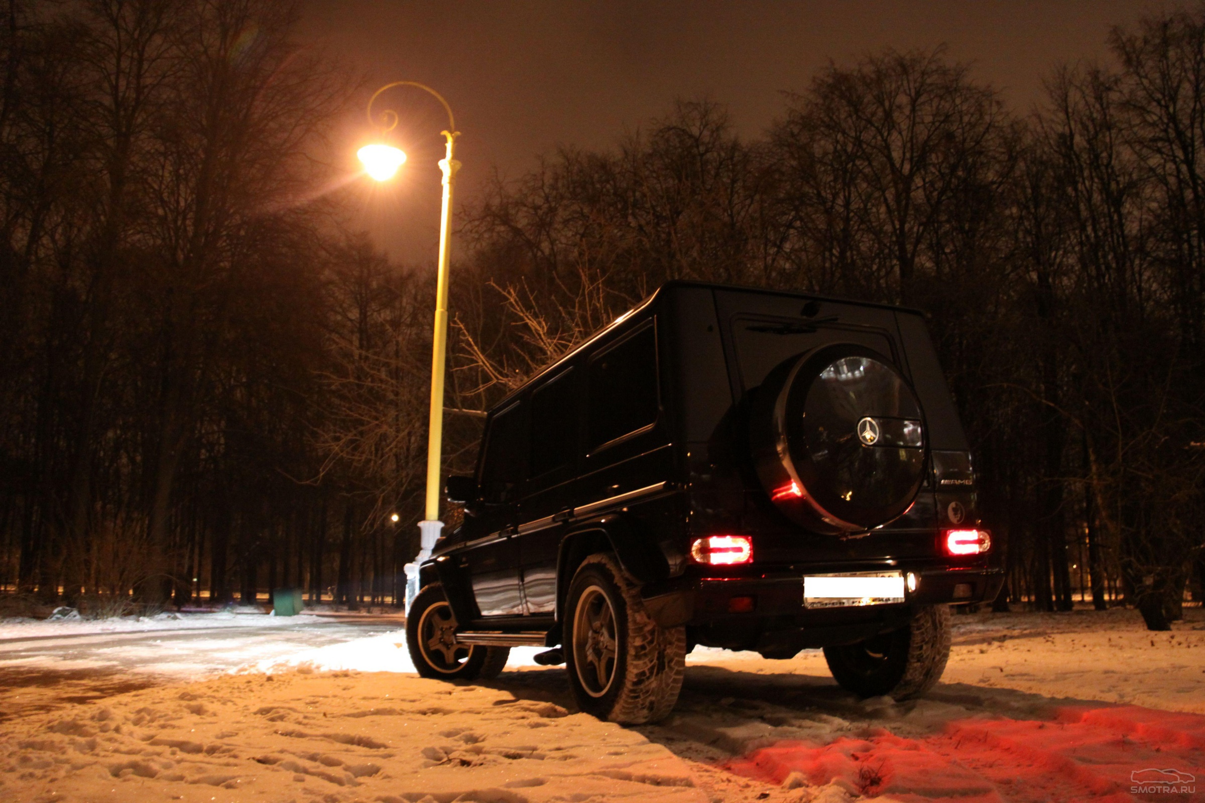 Mercedes Benz g55 AMG зима