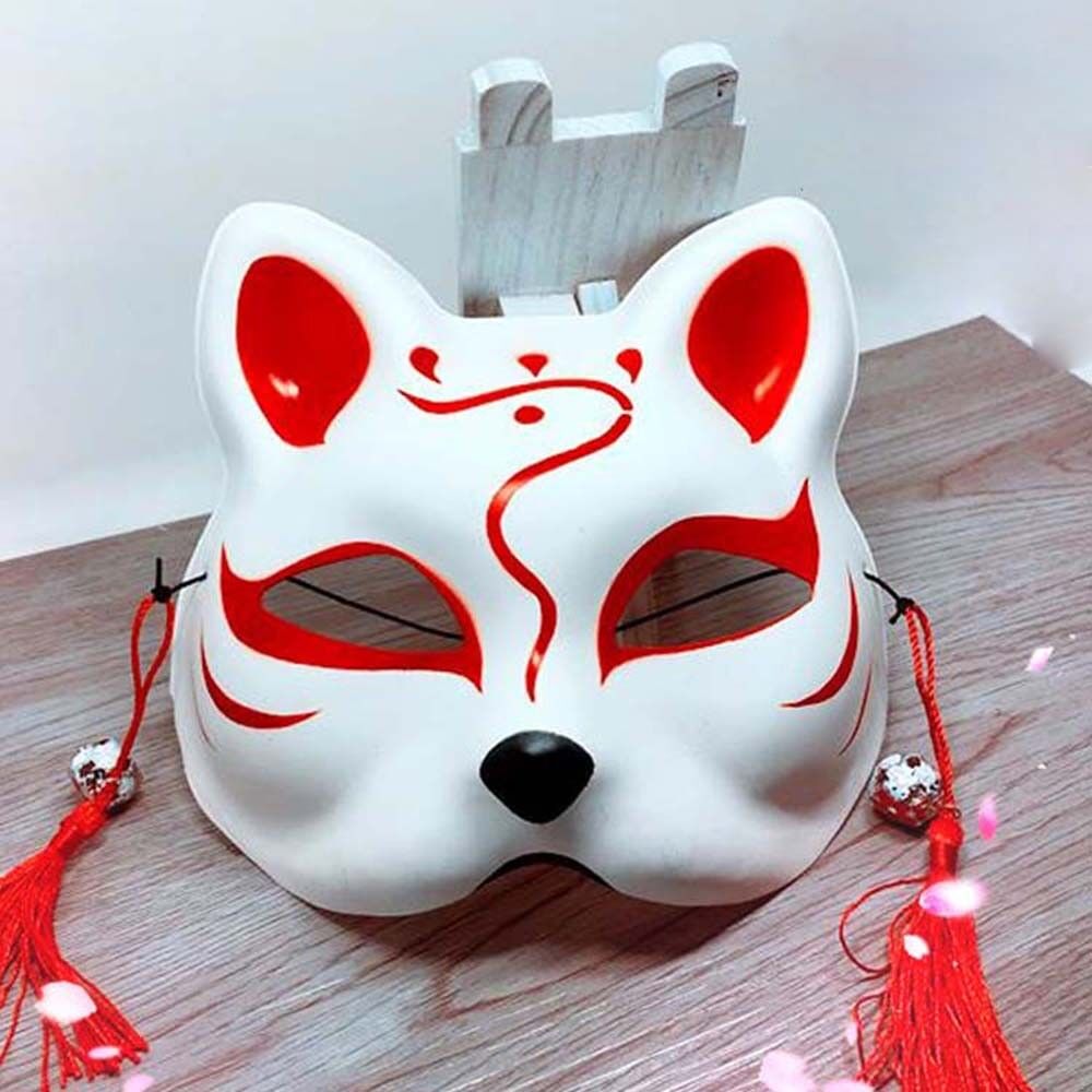 Маска Кицунэ кошка