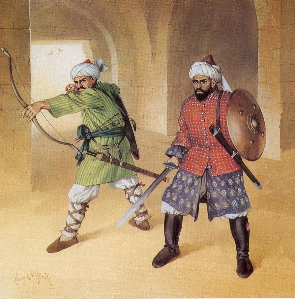 Янычар с булавой арт