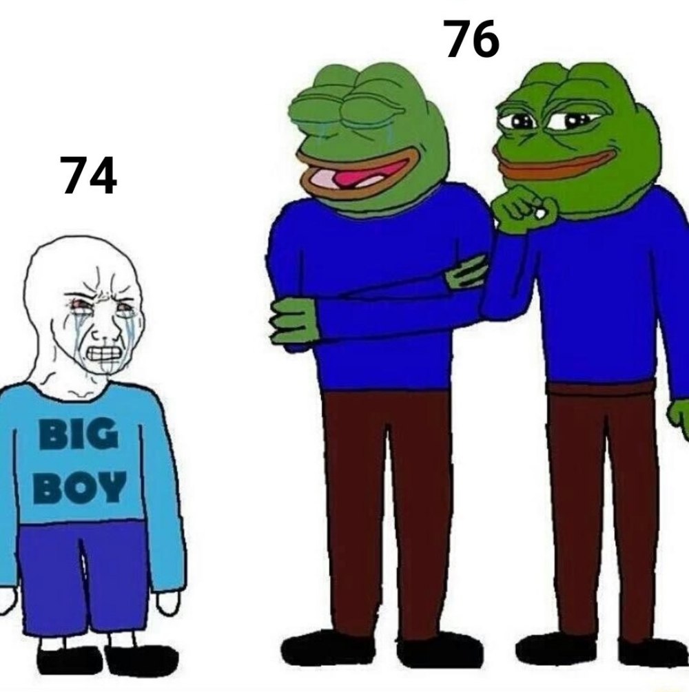 Пепе Фрог упал