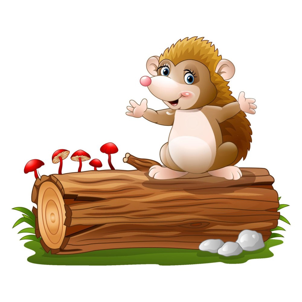 Фигурка ежика керамика
