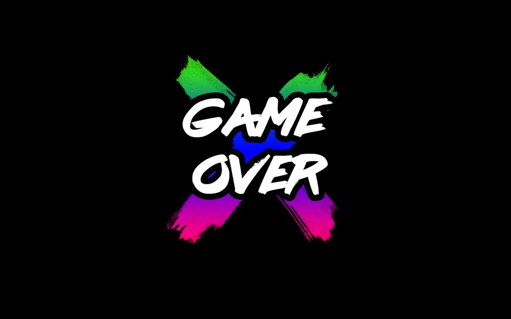 Game over обои