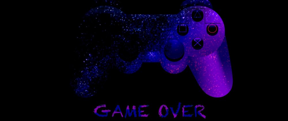 Надпись game over