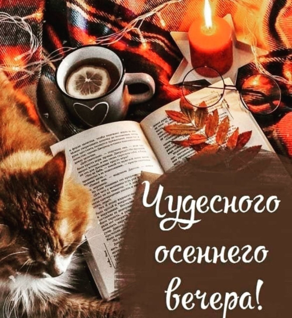 Уютного осеннего вечера