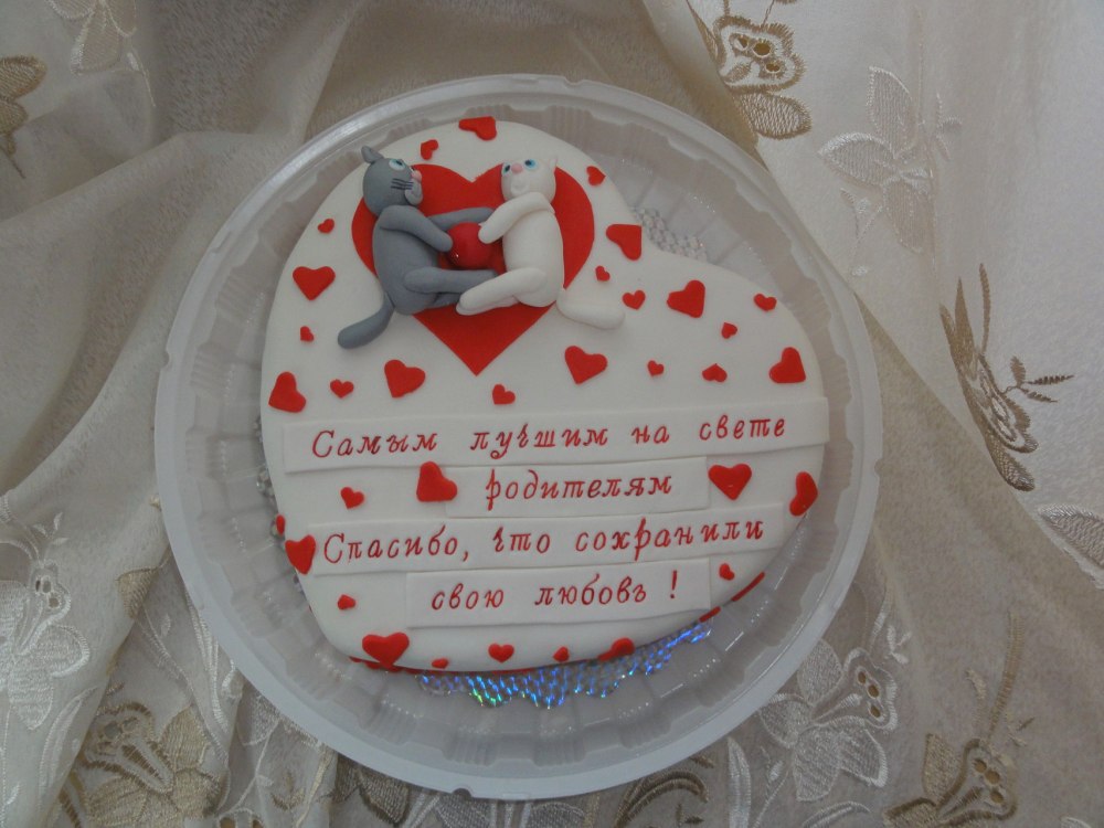Торт на годовщину свадьбы прикольный