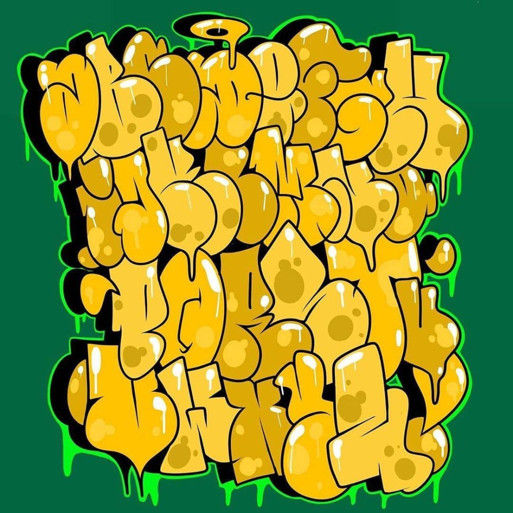 Граффити шрифты