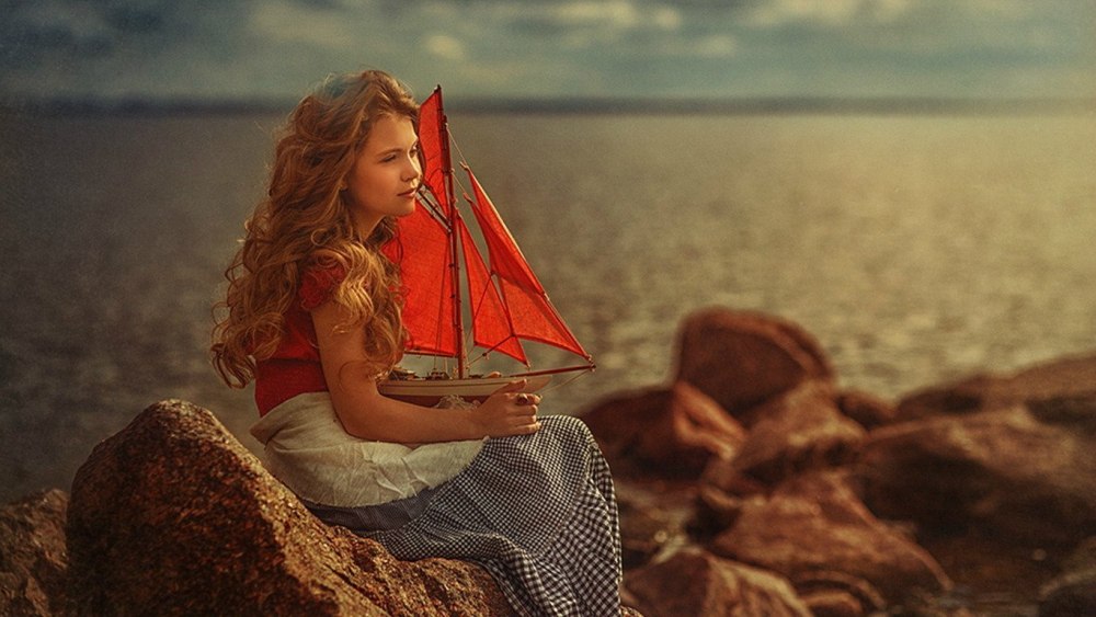 Человек мечтает о море