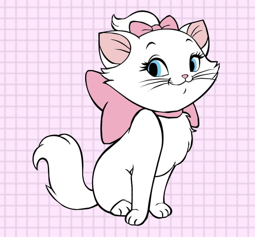 Кошечка Мари смеется