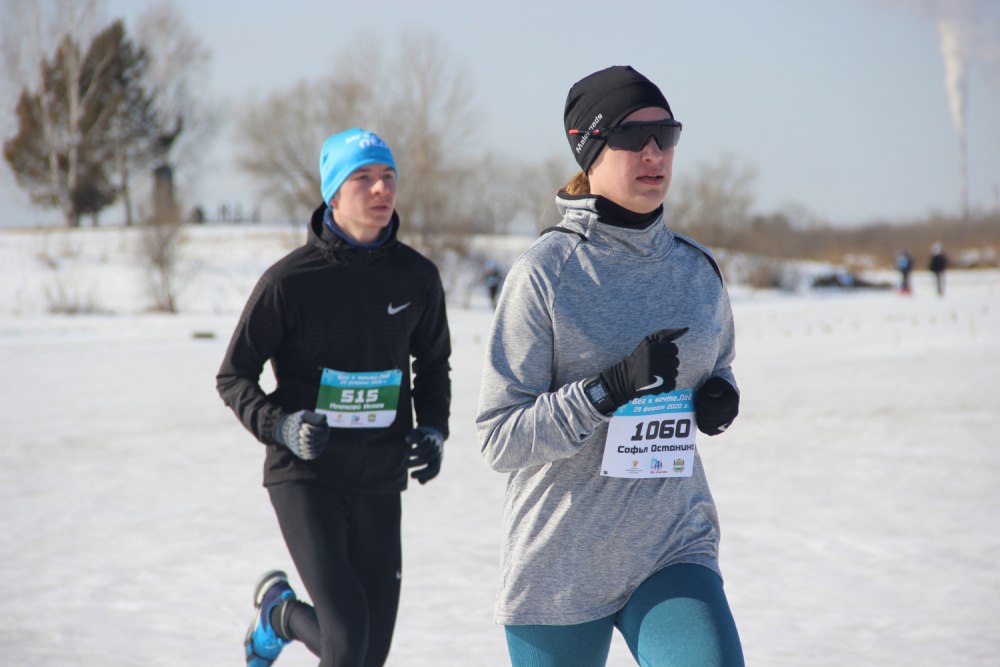 Спорт- марафон в Благовещенске