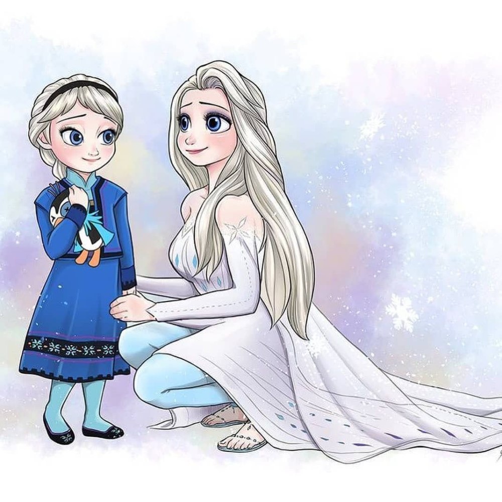 Косплей Эльза аниматор