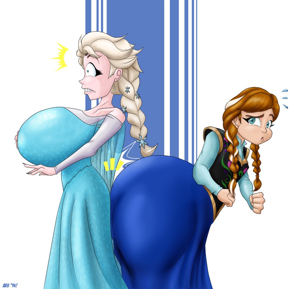Fat Эльза и Анна