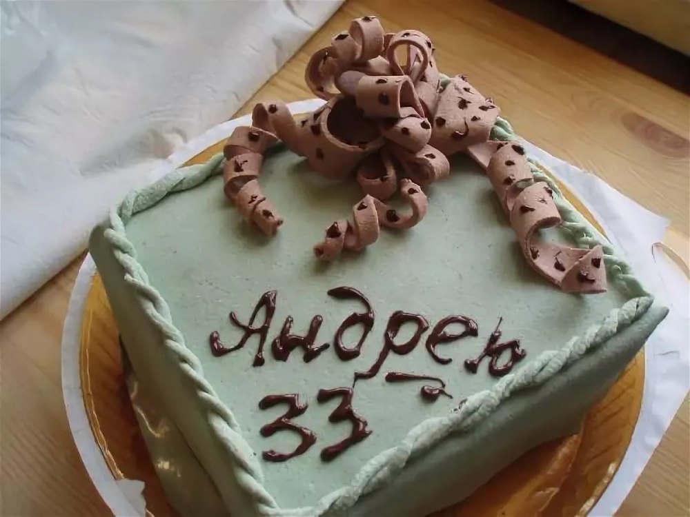 Торт с днем рождения!
