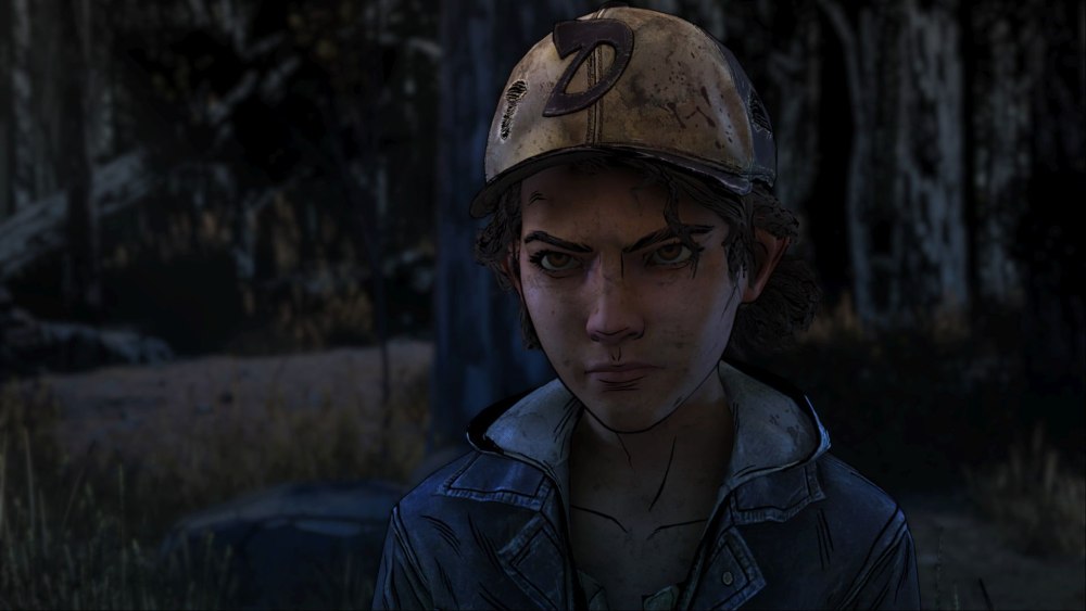 Клементина крутая из the Walking Dead