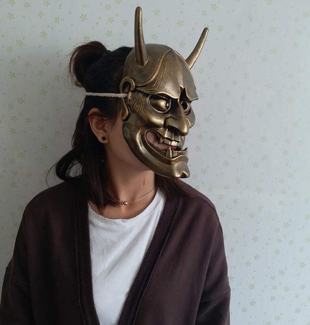 Маска Hannya демон