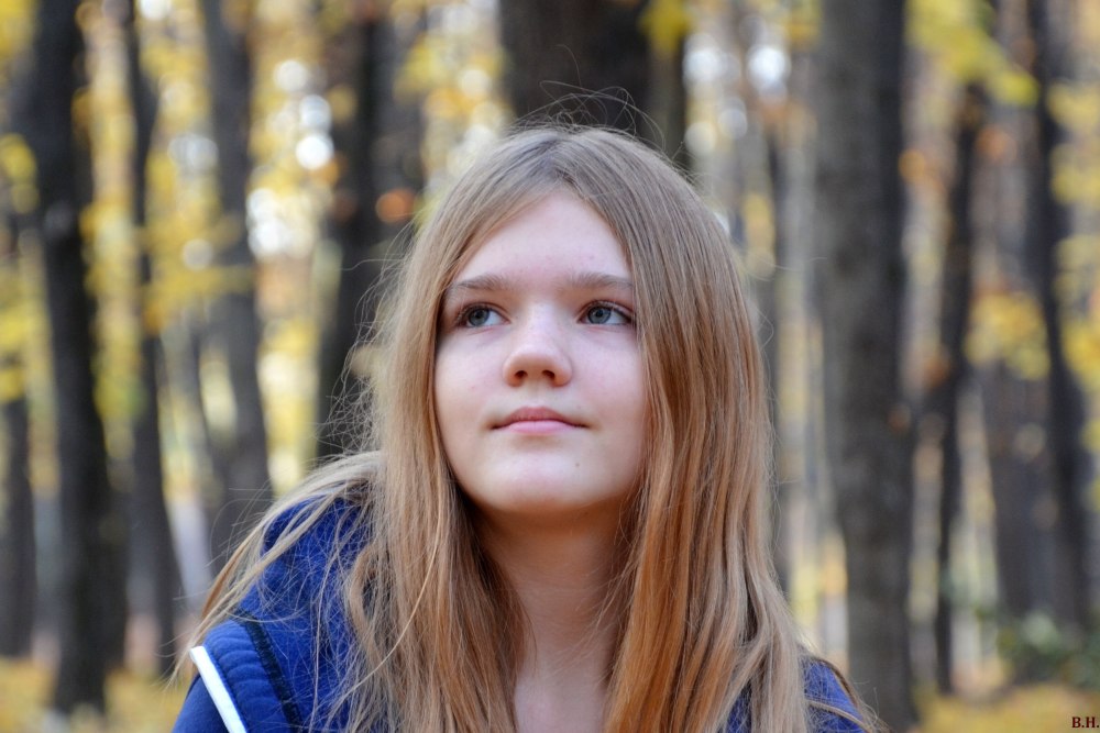 Фотопортрет девочки 14 лет