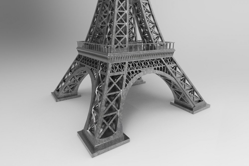 3d STL башня Кавказ