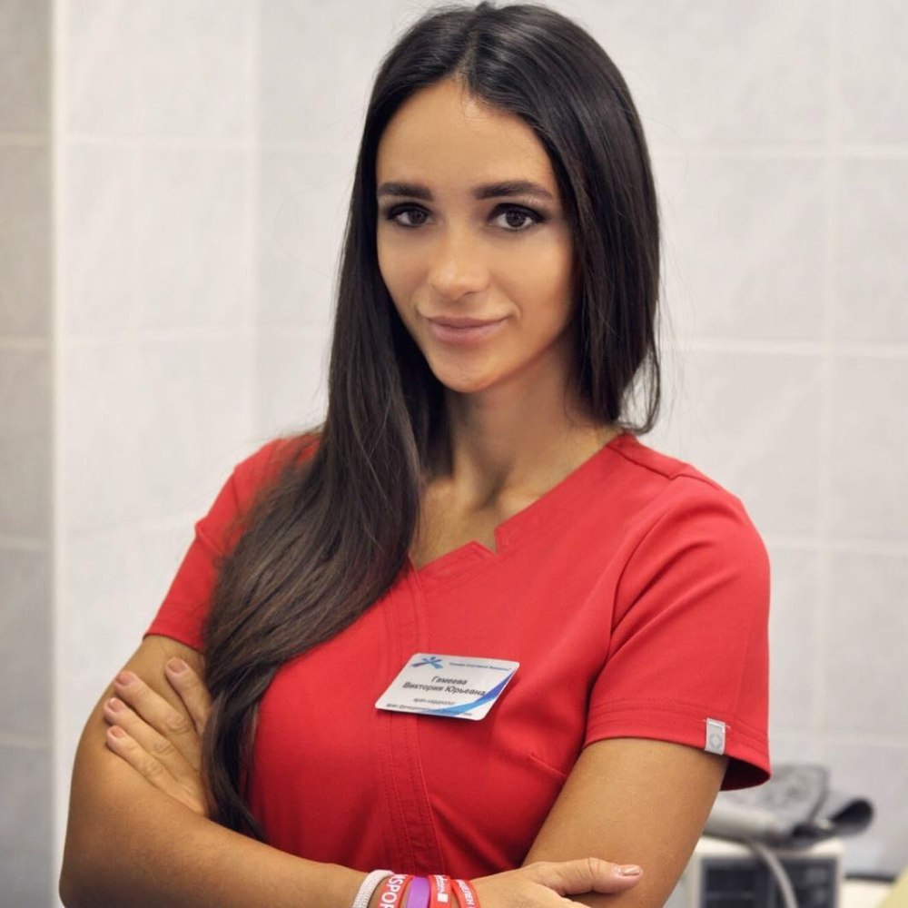 Врач Спартака Виктория Гамеева