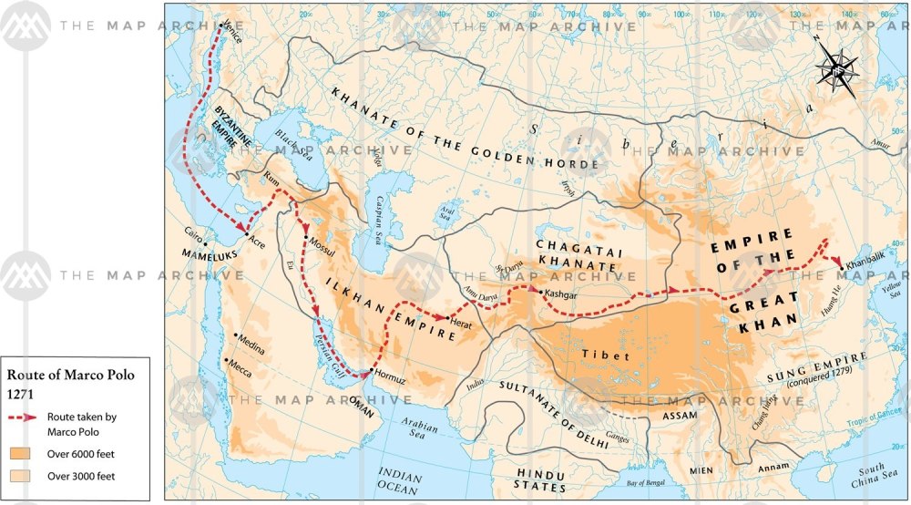 Marco Polo Map