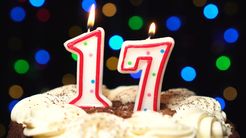 С днём рождения 17 лет