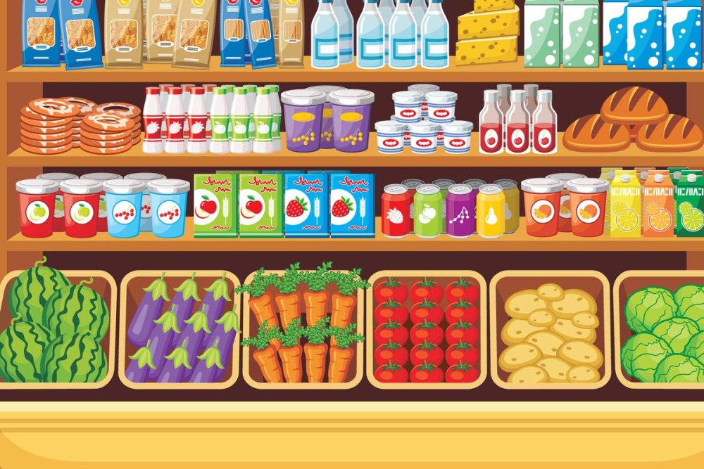 Продуктовый магазин для детей