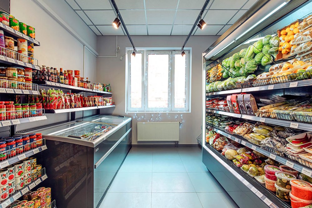 Небольшой магазин продуктов