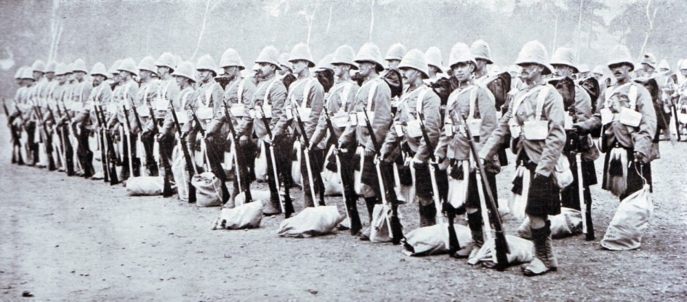 Солдаты англо бурской войны