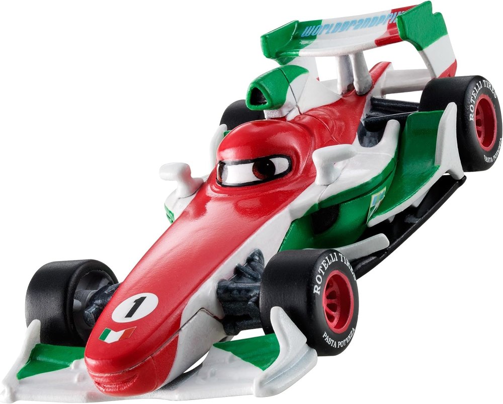 Гоночная машина Mattel cars Color Changers Francesco Bernoulli (ckd15/v9874) 1:55 7 см